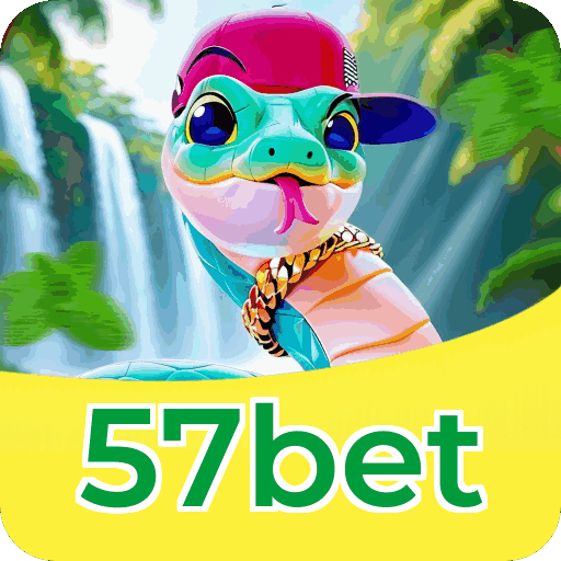 Fluxo de download do app 57bet — referência visual